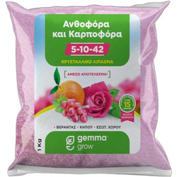 Gemma Κρυσταλλικό Υδατοδιαλυτό Λίπασμα 5-10-42 1kg