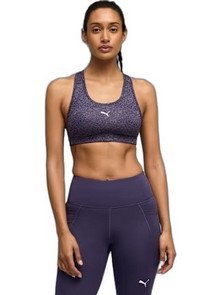Puma 4Keeps Αθλητικό Μπουστάκι με Μέτρια Στήριξη & Αφαιρούμενη Ενίσχυση Μωβ 528151-64
