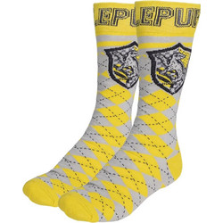Cerda Harry Potter Hufflepuff Ανδρικές Κάλτσες Ψηλές με Σχέδια Κίτρινες 2900002535