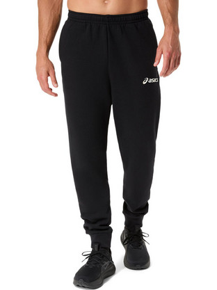 ASICS Ανδρικό Παντελόνι Φόρμας Fleece με Λάστιχο Μαύρο 2031F329-001