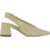 Corina Γόβες Slingback Λουστρίνι με Χοντρό Χαμηλό Τακούνι Μπεζ 6265