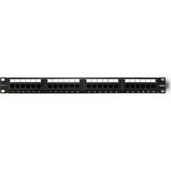 Qoltec 54475 Ethernet Patch Panel Keystone 24 Θυρών Cat.6 Unshielded UTP