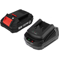 Graphite 58GE131-1 Σετ Μπαταρίας Εργαλείων Λιθίου 18V 2Ah 58G001-1 με Φορτιστή 18V 58G002-1