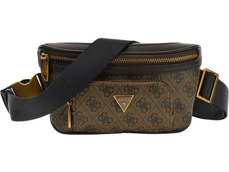 Guess Τσαντάκι Μέσης Καφέ HMEVZLP3231-BBO
