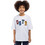District75 Παιδικό T-Shirt Κοντομάνικο Λευκό 126KBSS-709-091