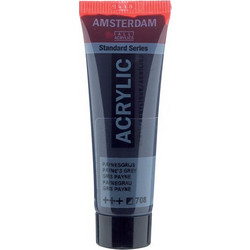 Royal Talens Amsterdam 708 Payne's Grey Ακρυλικό Χρώμα Ζωγραφικής 20ml
