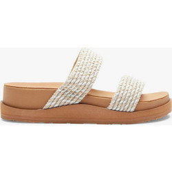 Roxy Δερμάτινα Γυναικεία Σανδάλια Λευκά RJL2008440