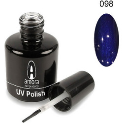 Amora 098 Illuminated Blue Ημιμόνιμο Βερνίκι Νυχιών 10ml