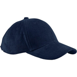Beechfield Καπέλο Jockey Κοτλέ Navy Μπλε B680