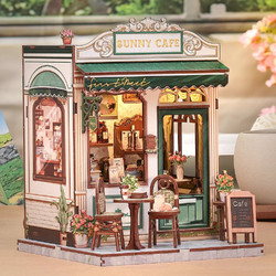 Cutebee Miniature House DIY Sunny Cafe