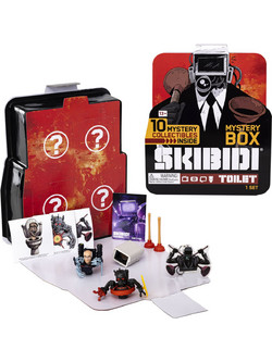 Skibidi Toilet Mystery Box Σετ Φιγούρες Δράσης για 13+ Ετών