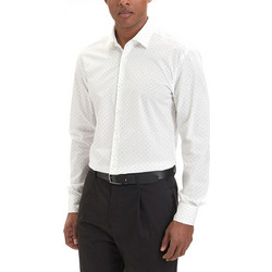 Hugo Ανδρικό Πουκάμισο Βαμβακερό Μακρυμάνικο Slim Fit Λευκό 50561165-459