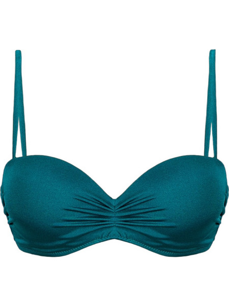 Rock Club Bikini Top Strapless Κυπαρισσί BP-2456-333