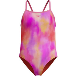 Speedo Αθλητικό Παιδικό Μαγιό Ολόσωμο για Κορίτσι Φούξια Πορτοκαλί 8-A000197002