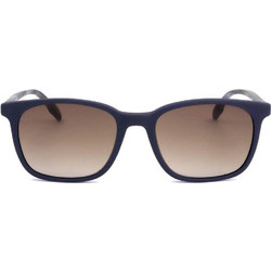 Safilo SA07/S IPQ Ανδρικά Γυαλιά Ηλίου Τετράγωνα Κοκάλινα Μαύρα με Καφέ Φακό