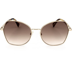 Rag & Bone RNB1067GS 06J Γυναικεία Γυαλιά Ηλίου Πεταλούδα Μεταλλικά Χρυσά με Καφέ Φακό