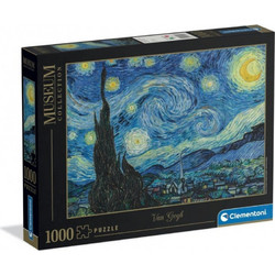 Puzzle Clementoni Museum Van Gogh Starry Night 1000 Κομμάτια