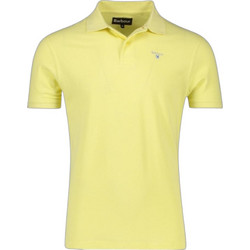 Barbour Ανδρική Μπλούζα Polo Κοντομάνικη Κίτρινη MML0358-YE93