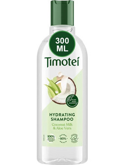 Timotei Coconut Milk & Aloe Vera Φυτικό Σαμπουάν για Επανόρθωση 300ml