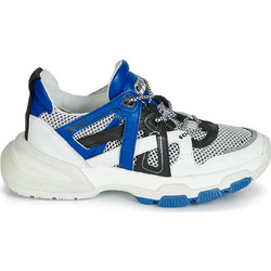 Bronx Γυναικεία Sneakers Λευκά Μπλε 66285MA-3107