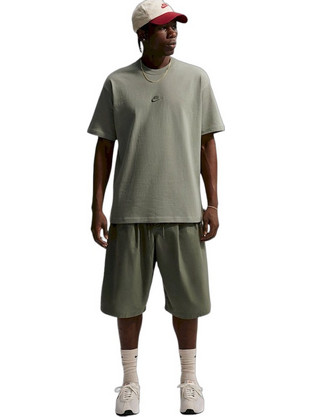 Nike Ανδρικό Αθλητικό T-Shirt Χακί IH1121-328