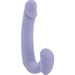 Nox Nova Strapless Strap On 17.7cm με Δόνηση Μωβ