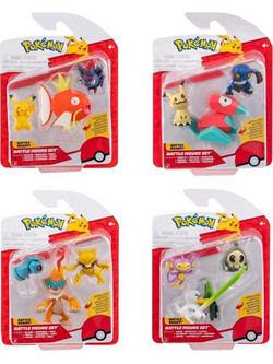 Jazwares Pokemon Battle Figure Set Διάφορα Σχέδια