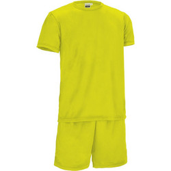 Valento Ανδρικό Σετ T-Shirt & Βερμούδα Καλοκαιρινό Lime CDVAPLAAF20