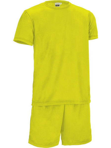 Valento Ανδρικό Σετ T-Shirt & Βερμούδα Καλοκαιρινό Lime CDVAPLAAF20