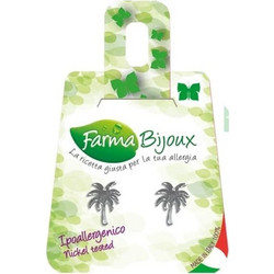 Farma Bijoux Γυναικεία Σκουλαρίκια Καρφωτά από Ορείχαλκο Ασημί BEA564