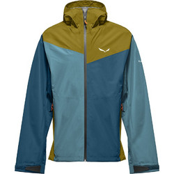 Salewa Αθλητικό Ανδρικό Μπουφάν Χειμωνιάτικο Softshell Αδιάβροχο Αντιανεμικό Μπλε 28615-5B12