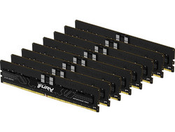 Kingston Fury Renegade Pro 128GB (8X16GB) DDR5 RAM 7600MHz C40 Black