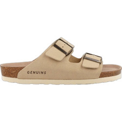 Genuins Hawaii Γυναικεία Σανδάλια Suede Ανατομικά Μπεζ G106256