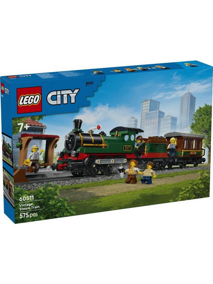 Lego City Vintage Steam Train για 7+ Ετών 60511