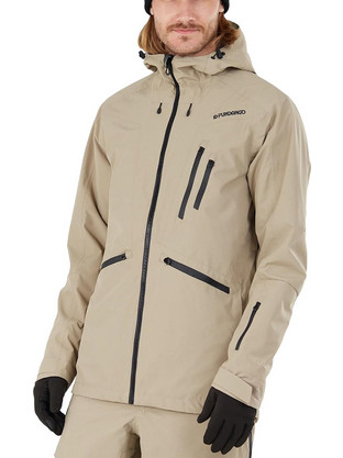 Fundango Ανδρικό Μπουφάν Χειμωνιάτικο Softshell Μπεζ 1TJAH08-636