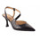 Relax Anatomic Ανατομικές Γόβες Slingback Λουστρίνι με Λεπτό Ψηλό Τακούνι Μαύρες H-71004-03