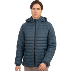 Rebase Ανδρικό Μπουφάν Χειμωνιάτικο Puffer Πετρόλ 242.RJK.200053