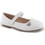 Zak Shoes Παιδικές Μπαλαρίνες Δερματίνη με Σκρατς Λευκές SD12320