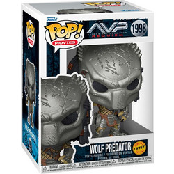Funko Pop! Movies Aliens Vs Predator 1998 Wolf Predator Chase Limited Edition