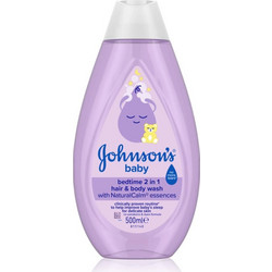 Johnson's Baby Bedtime Βρεφικό Σαμπουάν & Αφρόλουτρο 500ml