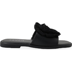 Seven Γυναικεία Σανδάλια Μαύρα W471S1171-001