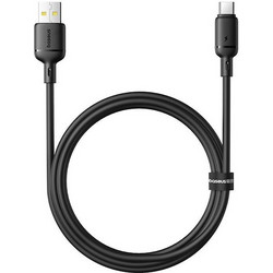 Baseus SILKY Series USB-A to USB-C 1m Black