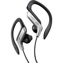 JVC HA-EB75 Ακουστικά Ψείρες In-Ear Μαύρα Ασημί