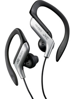 JVC HA-EB75 Ακουστικά Ψείρες In-Ear Μαύρα Ασημί