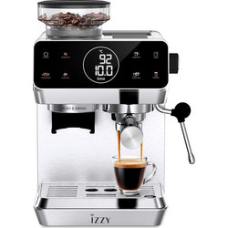 Izzy IZ-6029 Μηχανή Espresso 1500W 20bar με Μύλο