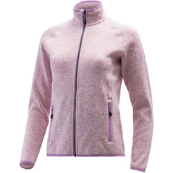 Brille Dara Γυναικεία Ζακέτα Fleece Μακριά με Φερμουάρ Ροζ SD251000