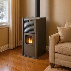 Mytherm Ioli TS 18 Grey Σόμπα Pellet Καλοριφέρ 18kW