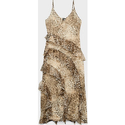 Vero Moda Midi Καλοκαιρινό Φόρεμα για Γάμο / Βάπτιση Μπεζ 10346307