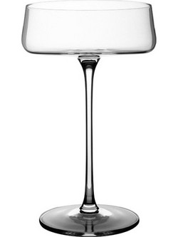 Espiel Ποτήρι Κοκτέιλ Γυάλινo Κολωνάτο Coupe Λευκό 260ml LEG256K4