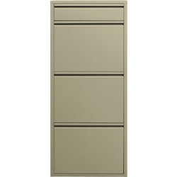 Kare Design Παπουτσοθήκη Μεταλλική Paolo Πράσινη M50xΠ15xΥ114.5cm KA-71554